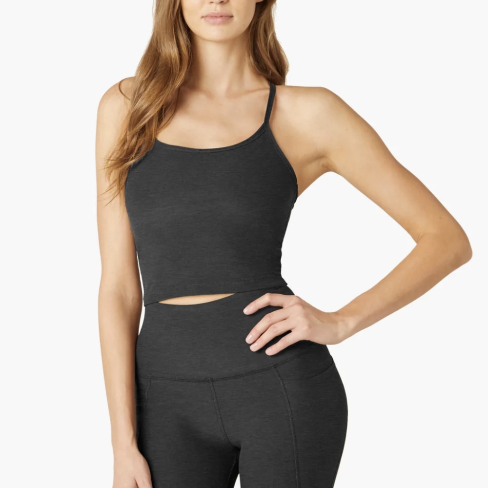 Beyond Yoga Spacedye Slim Cropped Racerback Tank
